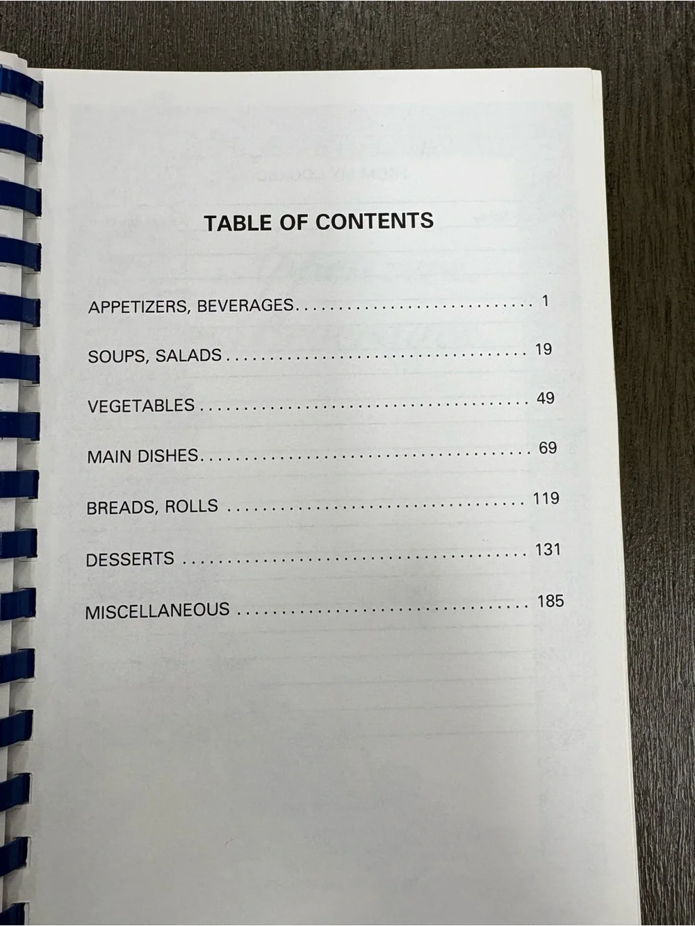 Community Cookbooks by Vineyard Via de Cristo & Junior Woman’s Club —recipes